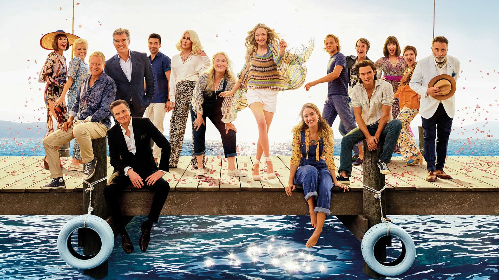 Mamma Mia! Here We Go Again key art
