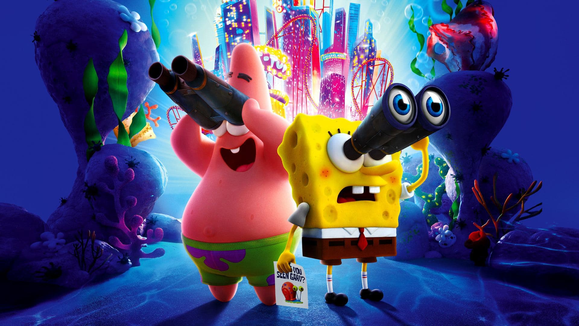 The SpongeBob Movie Sponge on the Run key art