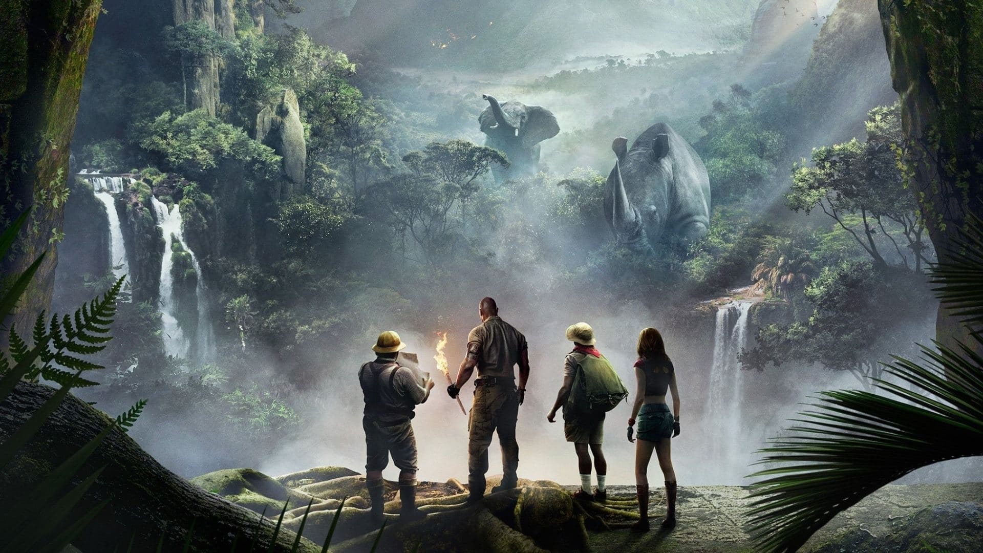 Jumanji Welcome to the Jungle key art