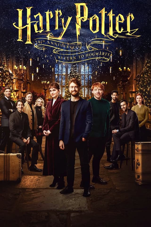 Harry Potter 20th Anniversary Return to Hogwarts movie poster