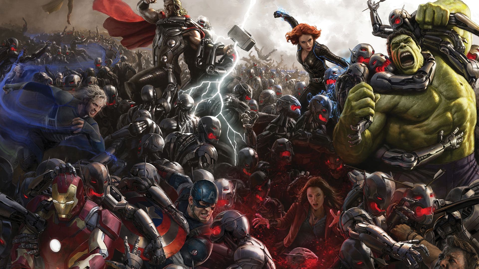 Avengers Age of Ultron key art