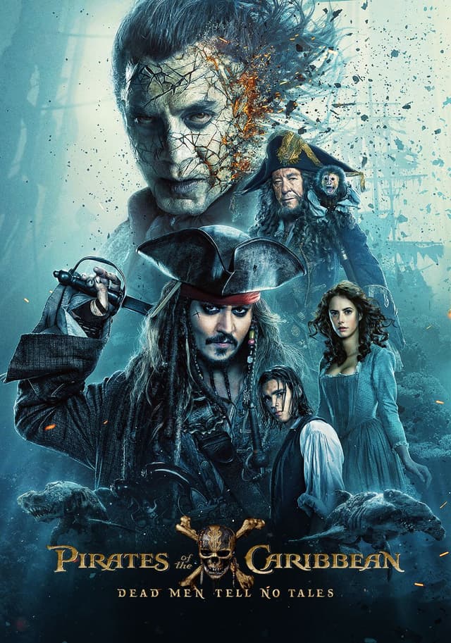 Pirates of the Caribbean Dead Men Tell No Tales movie poster