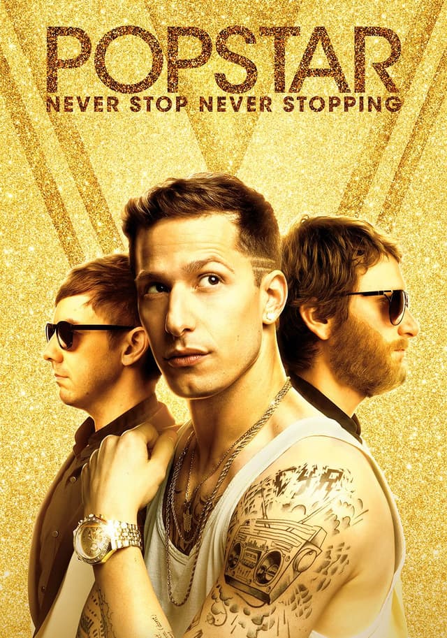 Popstar Never Stop Never Stopping movie poster