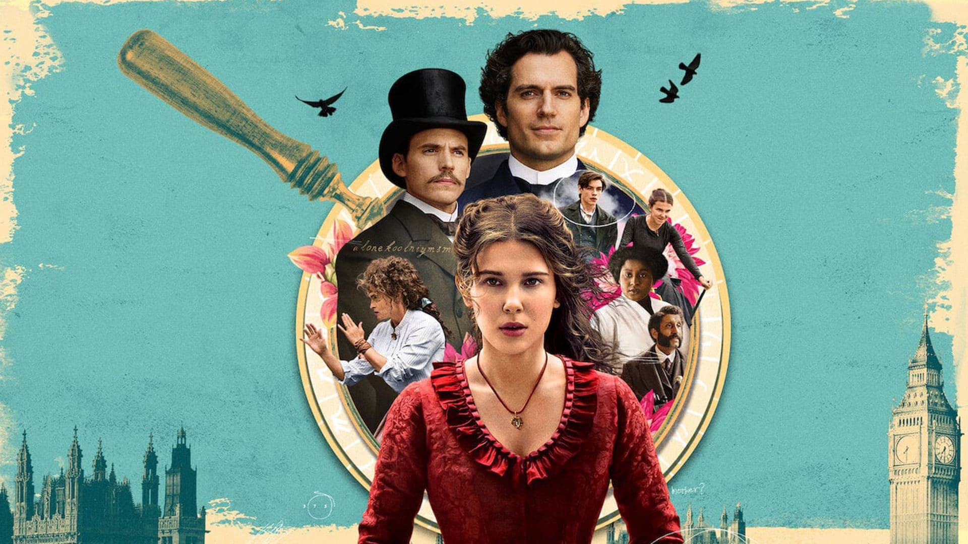 Enola Holmes key art