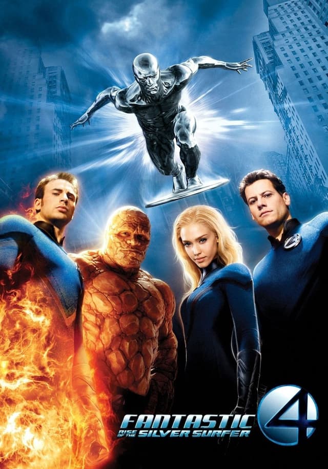 Fantastic Four Rise of the Silver Surfer movie poster
