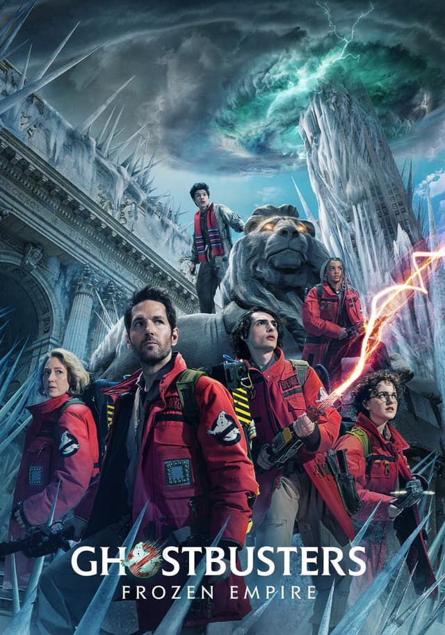 Ghostbusters Frozen Empire movie poster