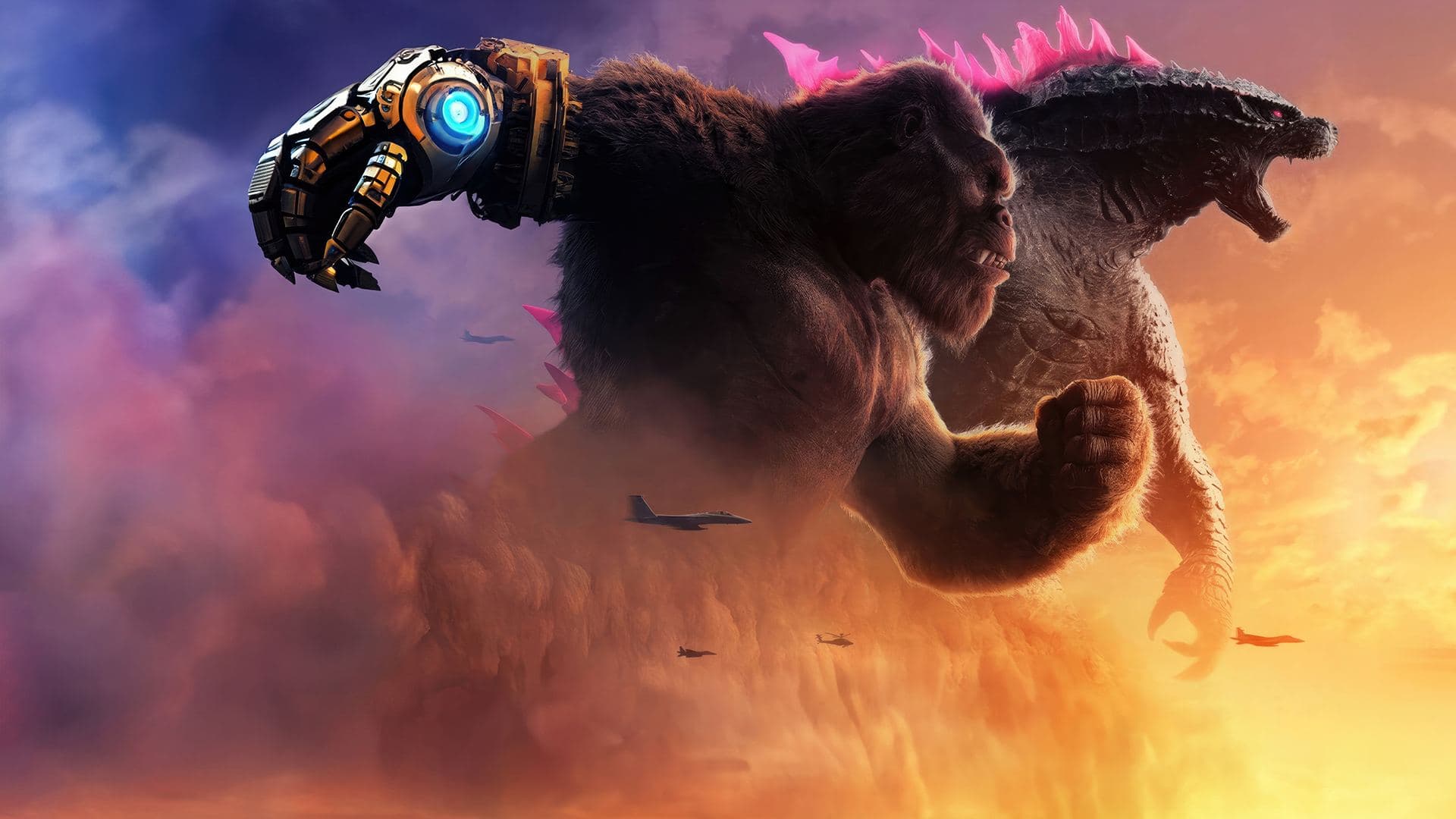 Godzilla x Kong The New Empire key art