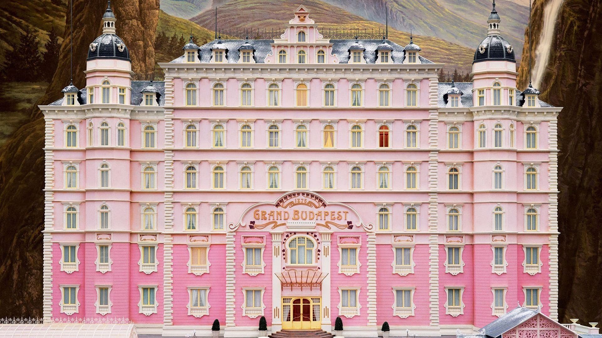 The Grand Budapest Hotel key art