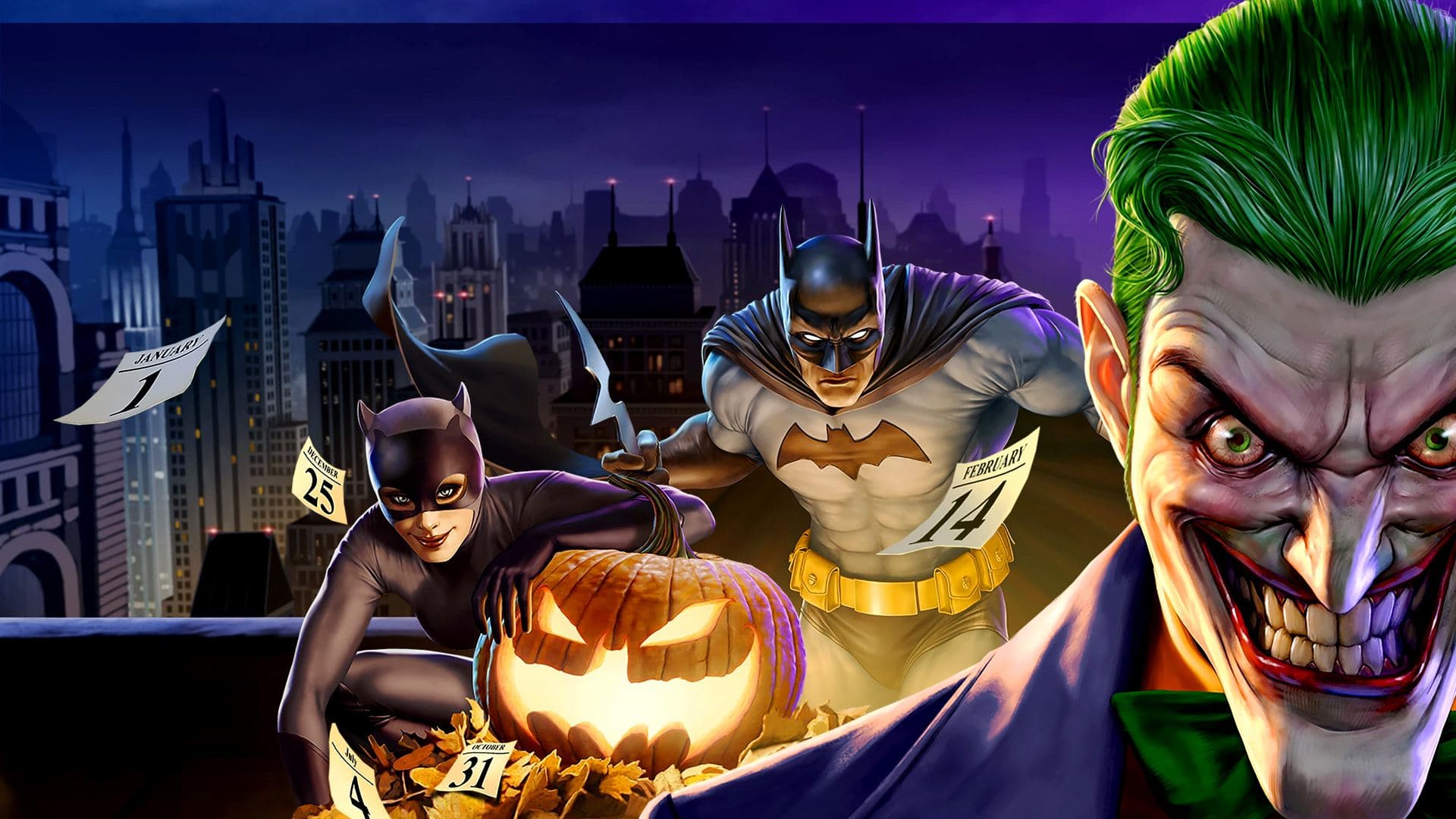 Batman The Long Halloween, Part One key art