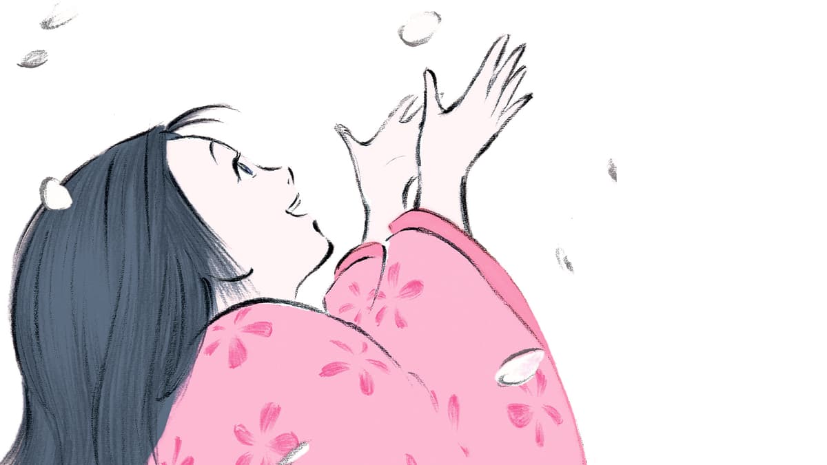 The Tale of The Princess Kaguya key art