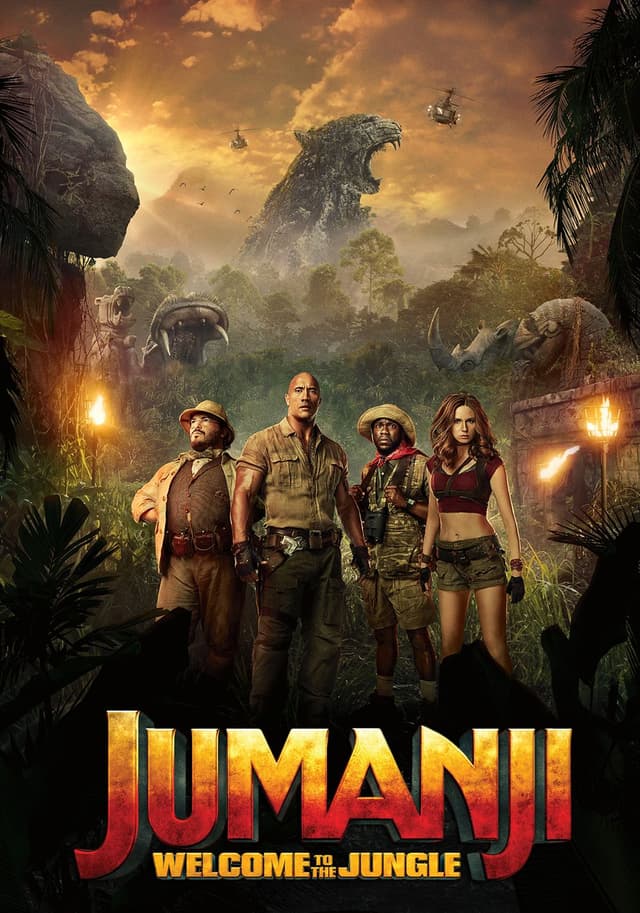 Jumanji Welcome to the Jungle movie poster