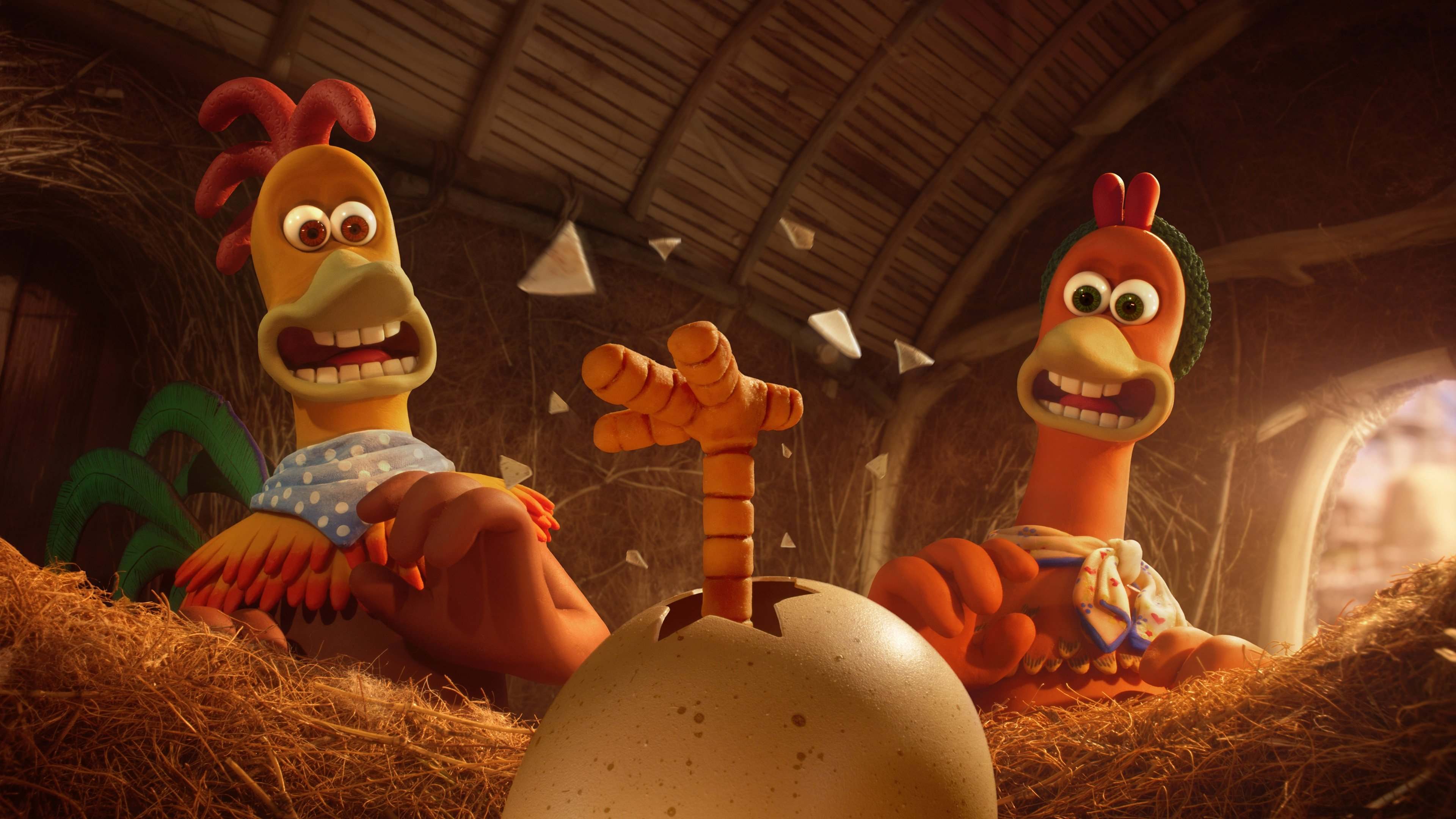 Chicken Run Dawn of the Nugget key art