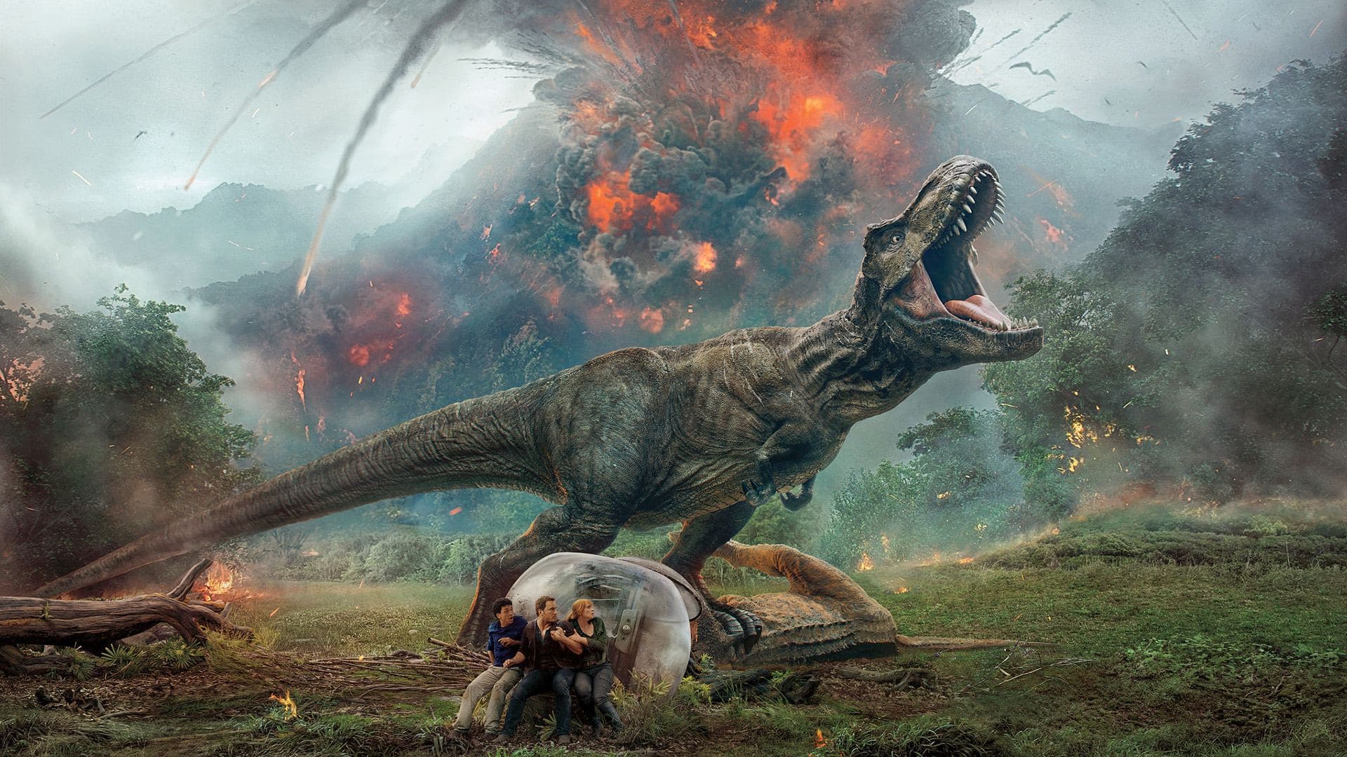 Jurassic World Fallen Kingdom key art