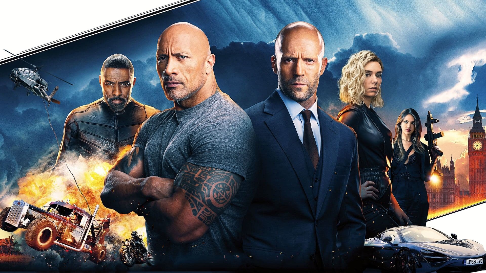 Fast & Furious Presents: Hobbs & Shaw key art