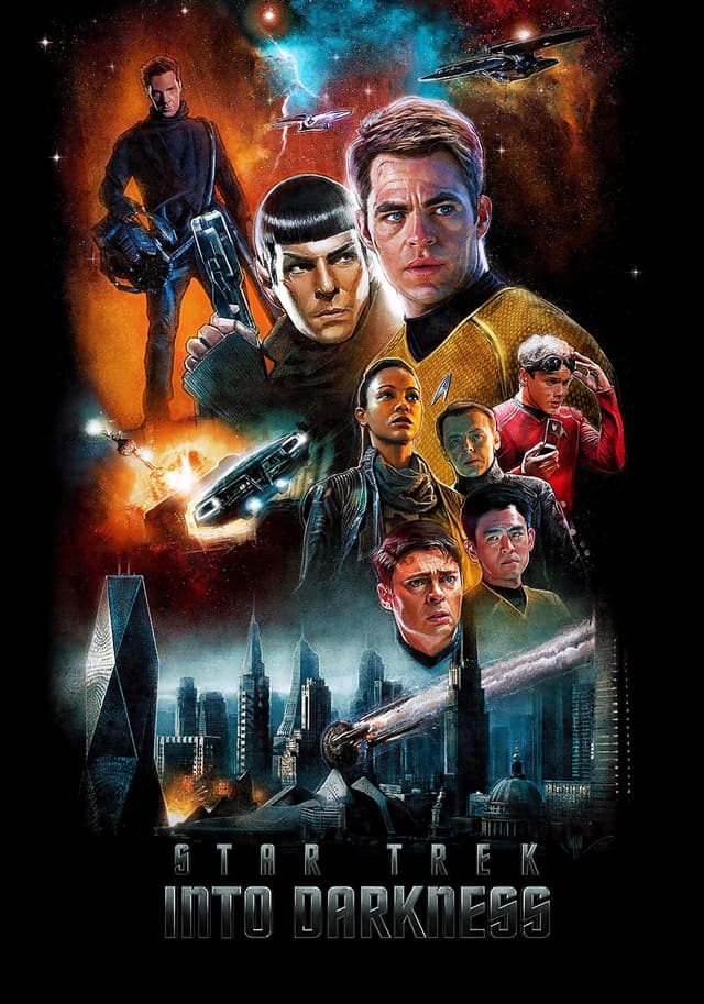 Star Trek Into Darkness movie poster