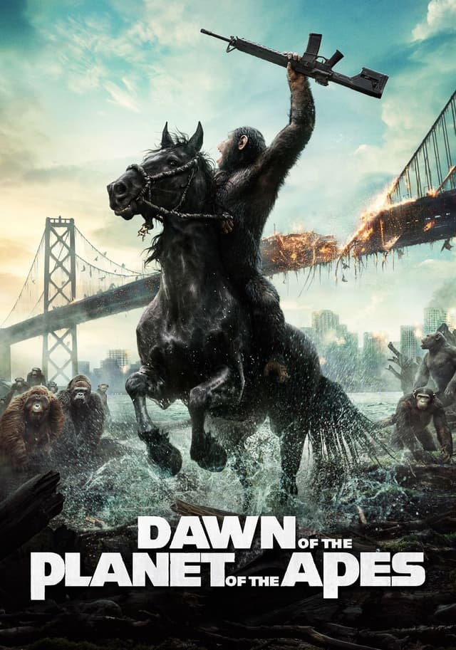 Dawn of the Planet of the Apes movie poster