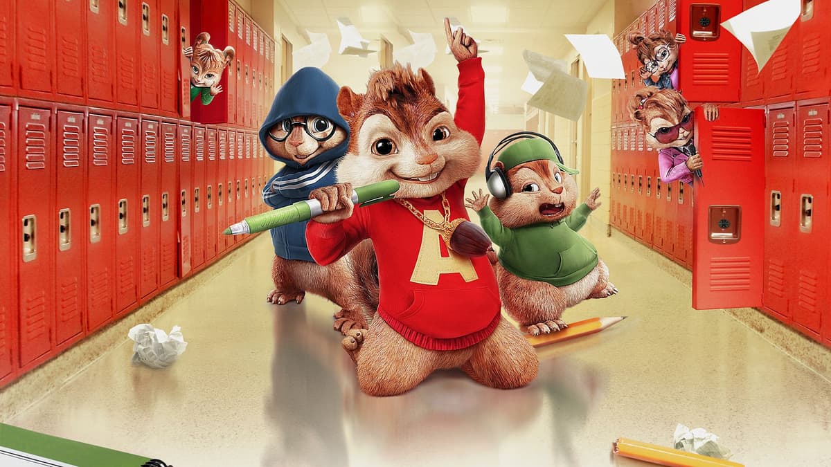 Alvin and the Chipmunks The Squeakquel key art