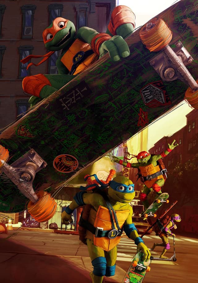 Teenage Mutant Ninja Turtles Mutant Mayhem movie poster