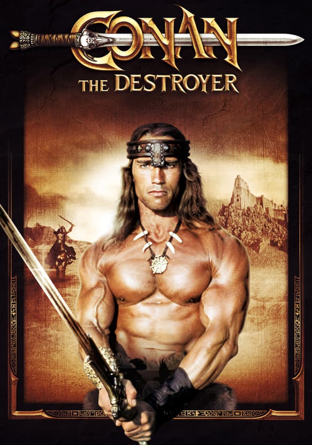 Conan the Destroyer movie poster