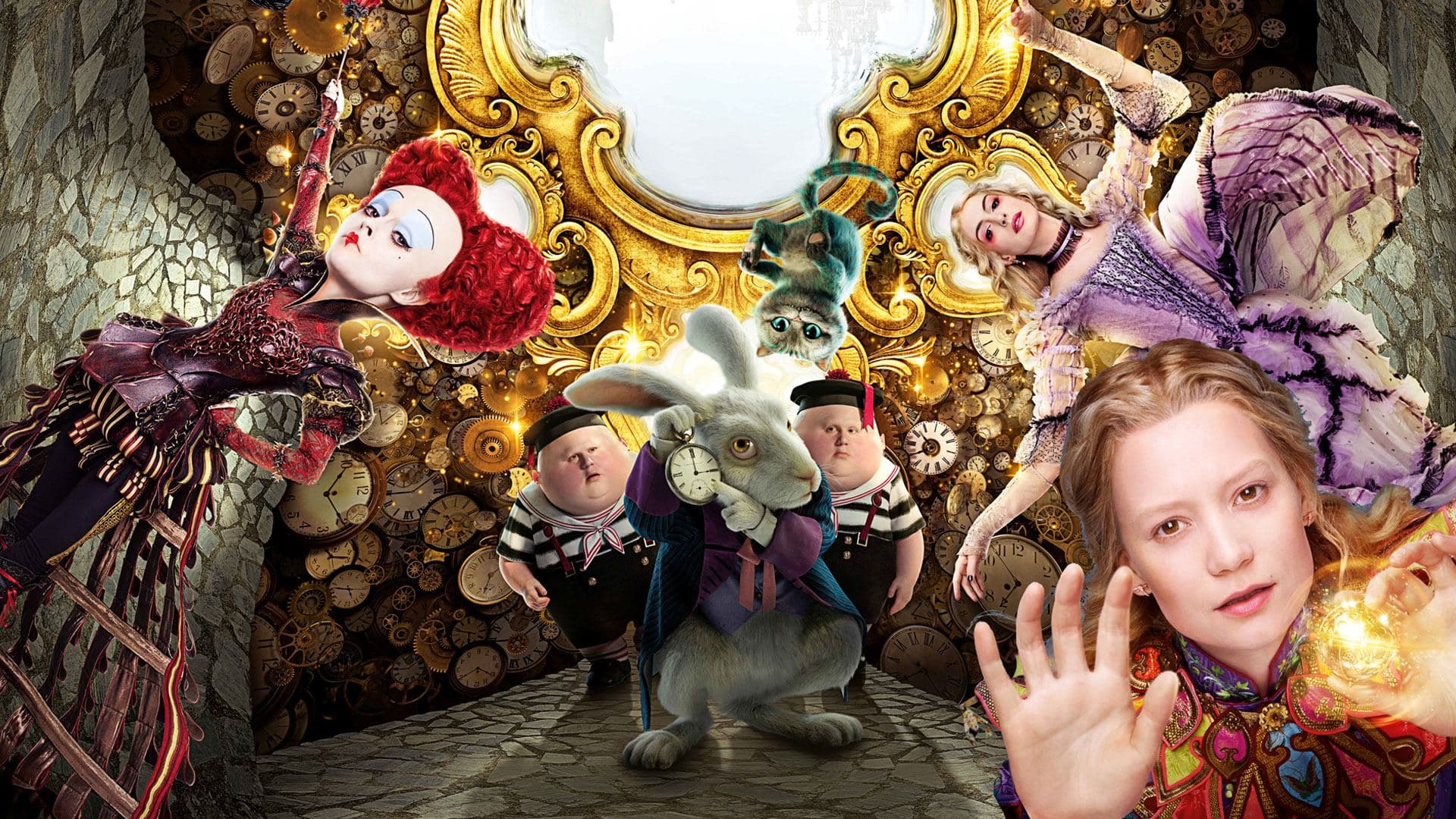 Alice Through the Looking Glass key art
