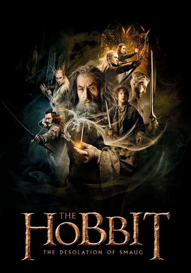 The Hobbit The Desolation of Smaug movie poster