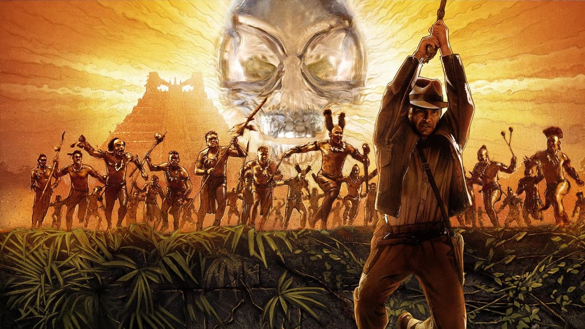 Indiana Jones and the Kingdom of the Crystal Skull key art