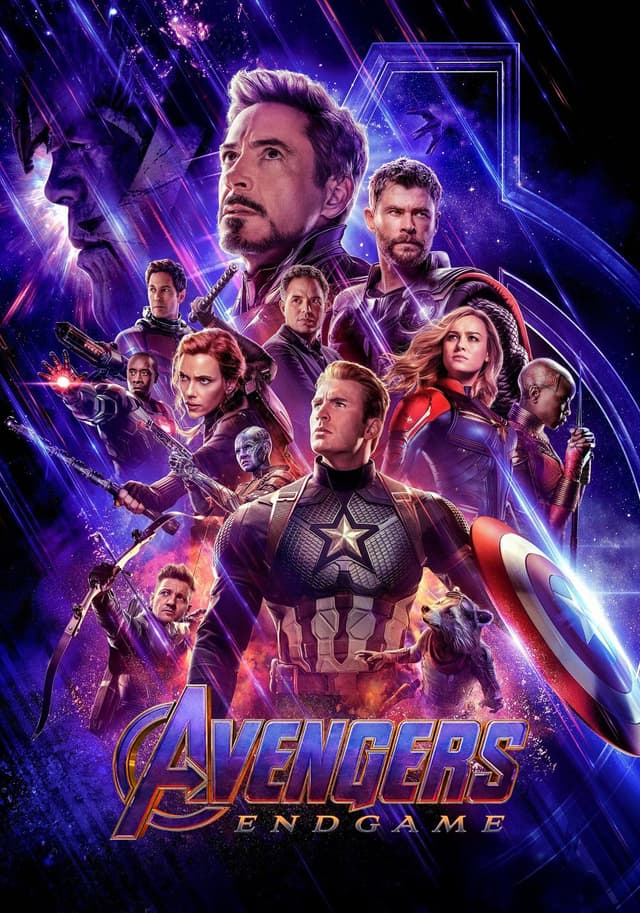 Avengers Endgame movie poster
