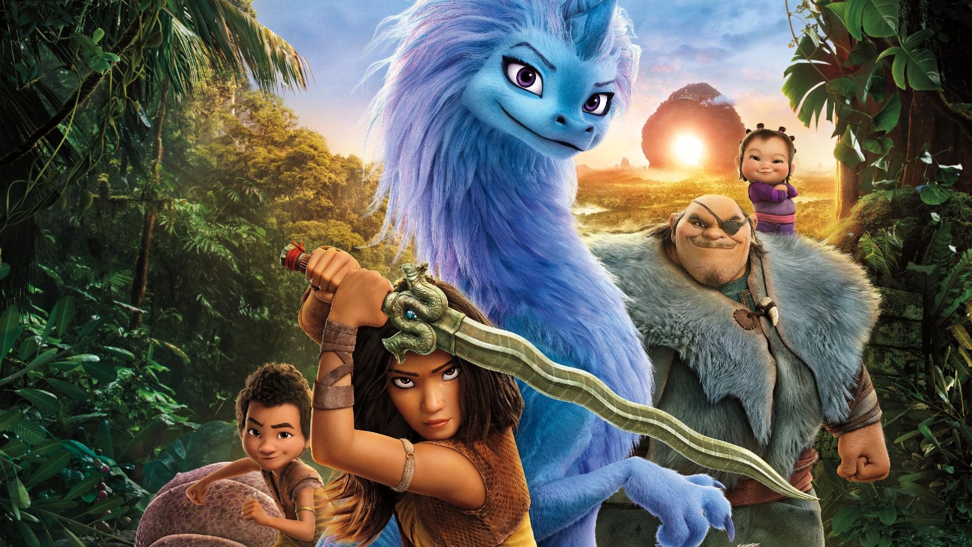 Raya and the Last Dragon key art