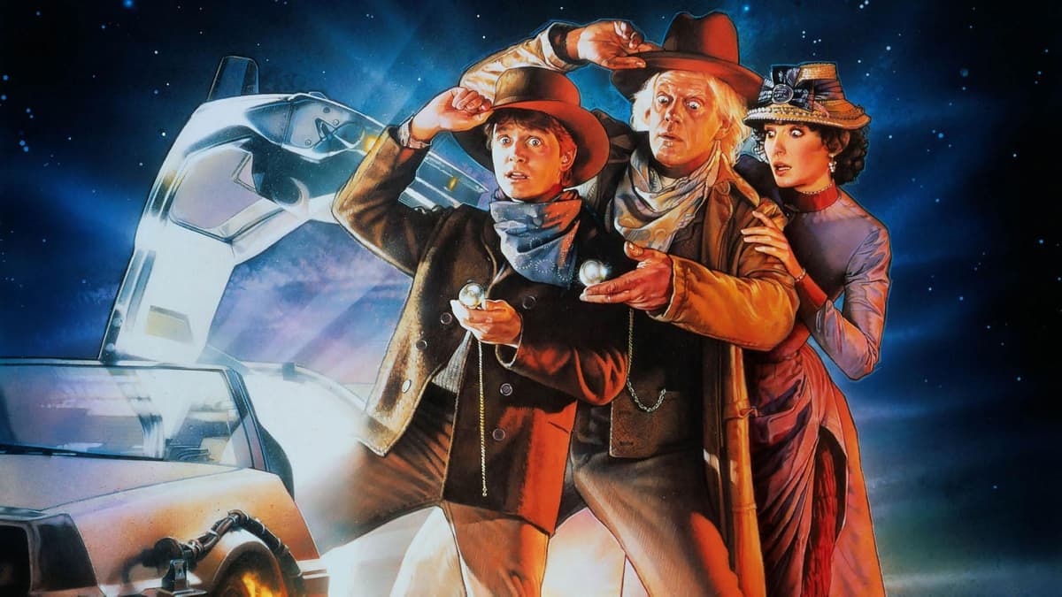 Back to the Future Part III key art