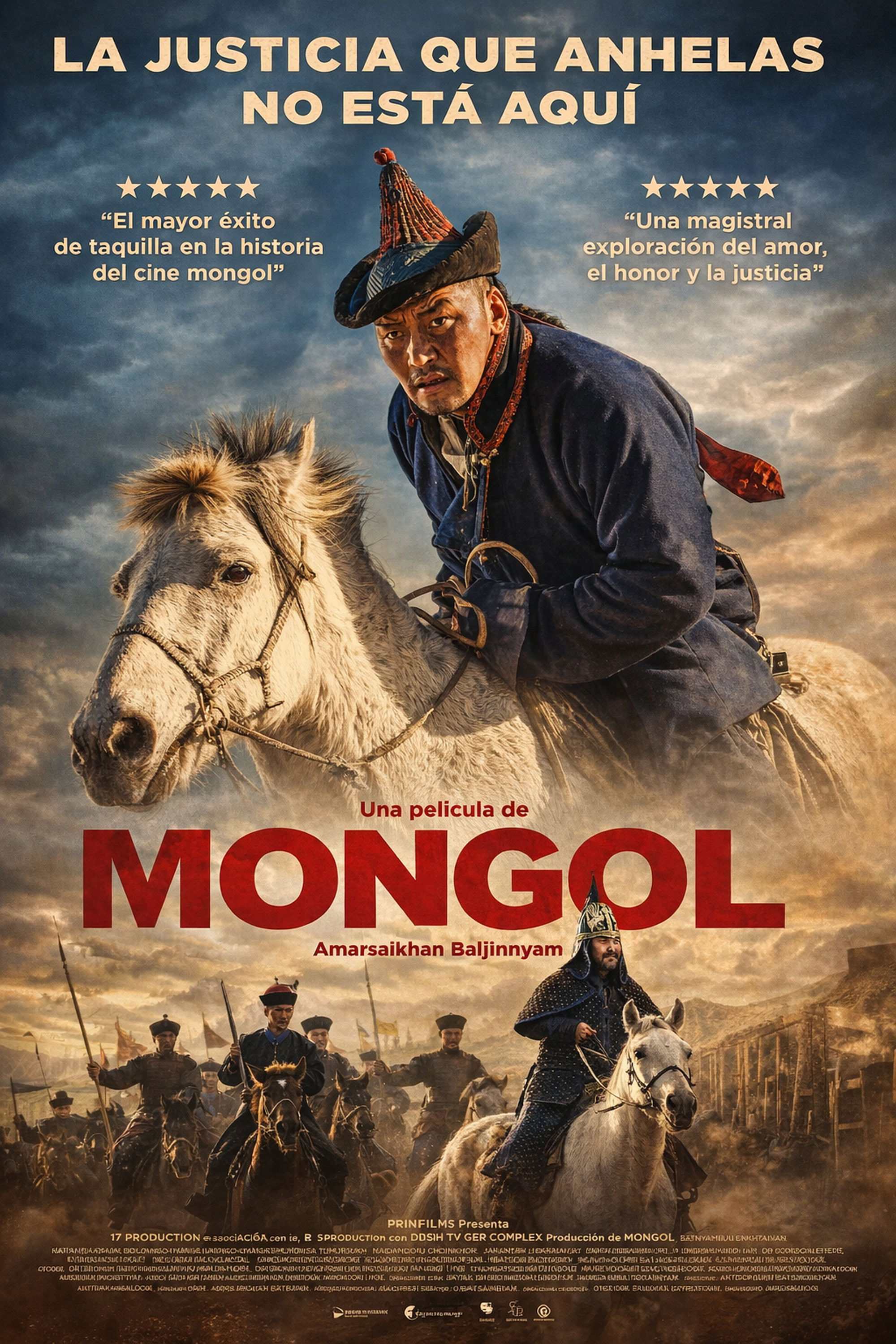 Mongol movie poster