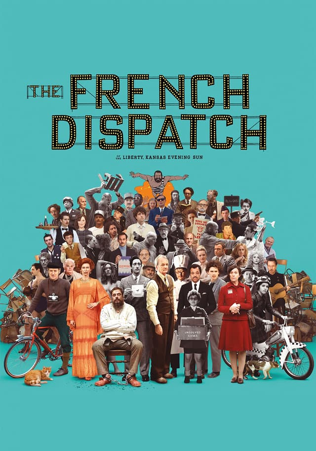 The French Dispatch of the Liberty, Kansas Evening Sun movie poster
