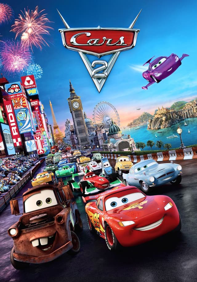 Cars 2 movie poster