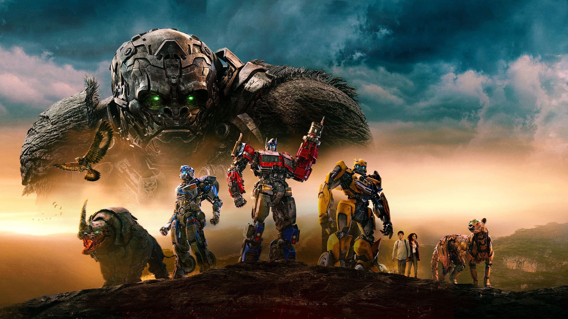 Transformers Rise of the Beasts key art