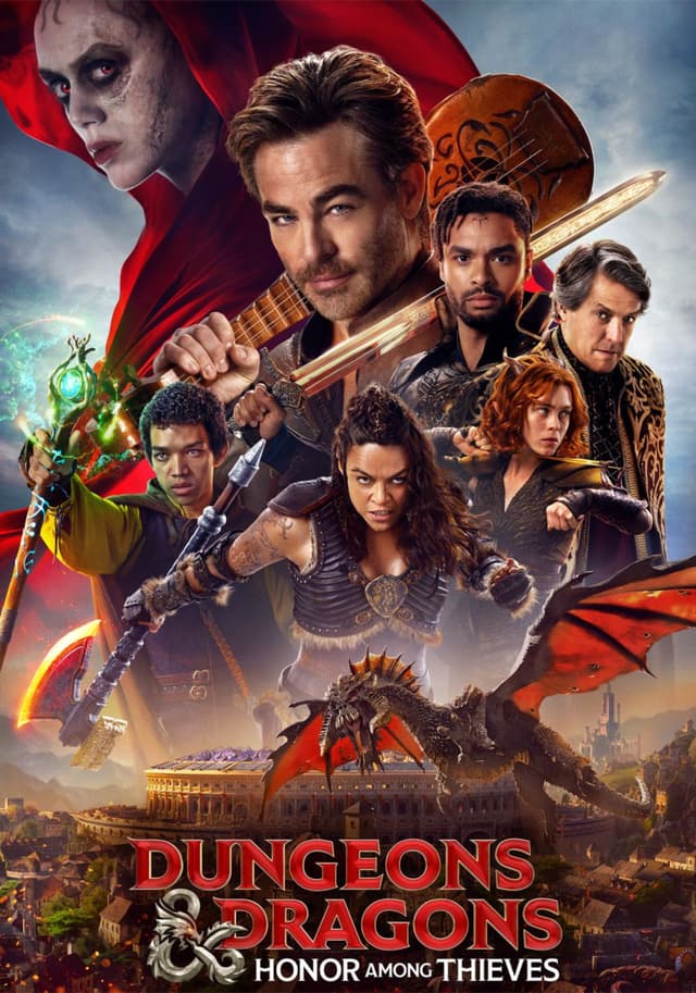 Dungeons & Dragons Honor Among Thieves movie poster