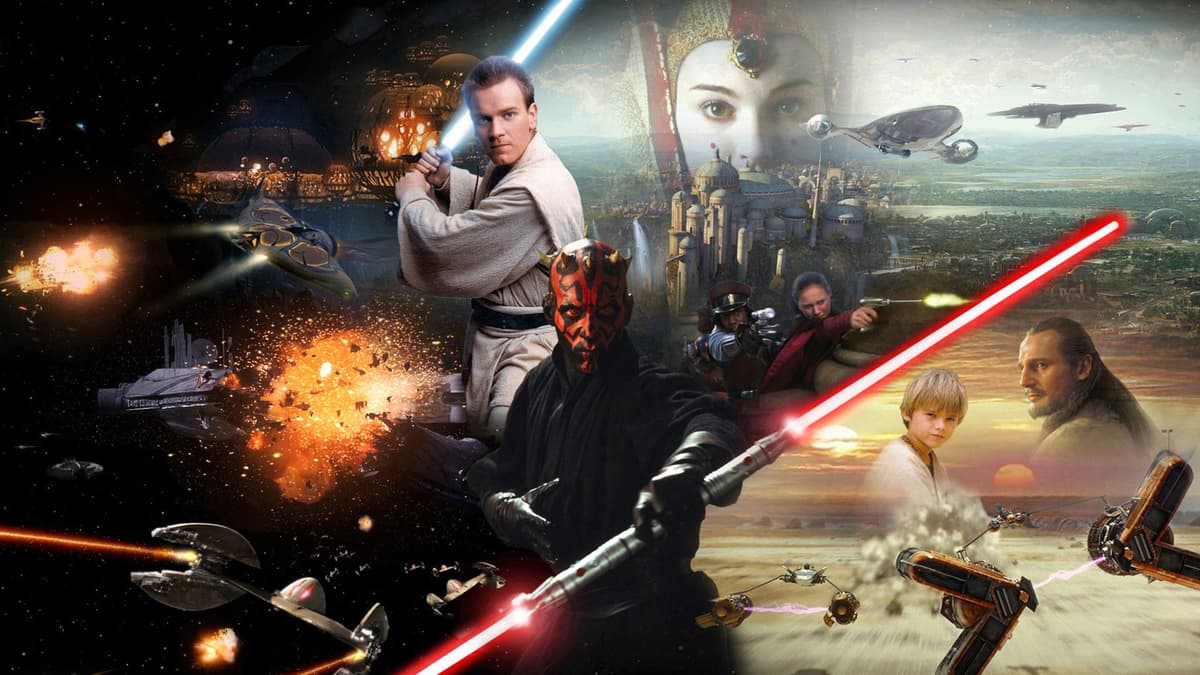 Star Wars Episode I – The Phantom Menace key art