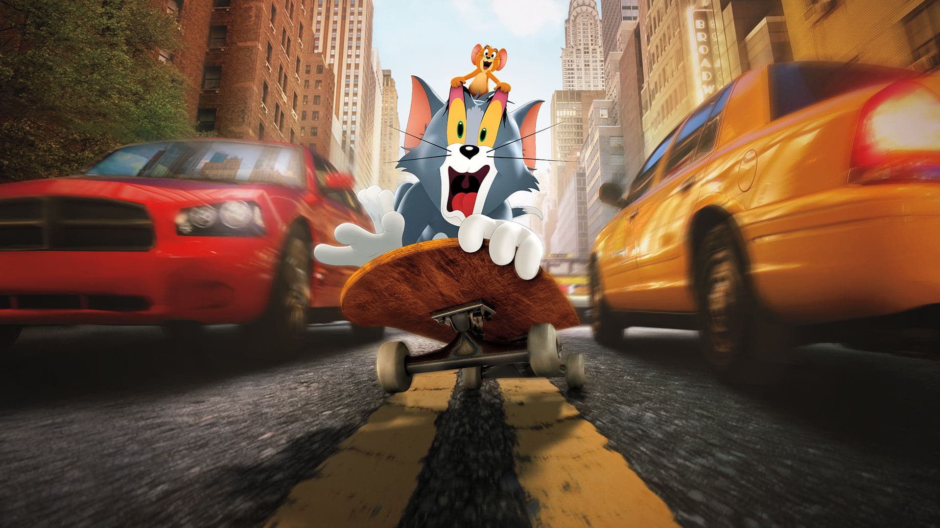 Tom & Jerry key art background