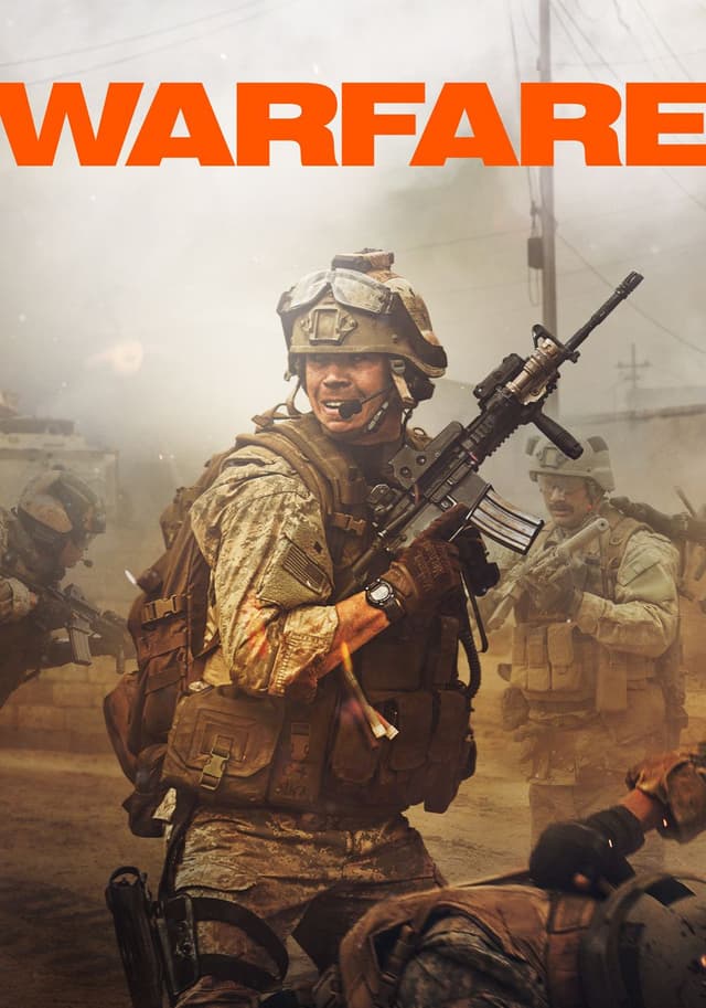 Warfare movie poster