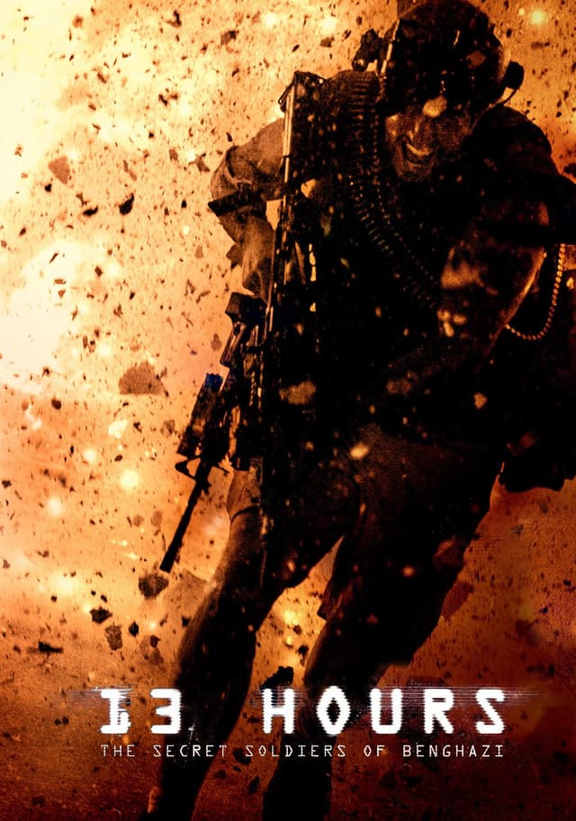 13 Hours The Secret Soldiers of Benghazi movie poster