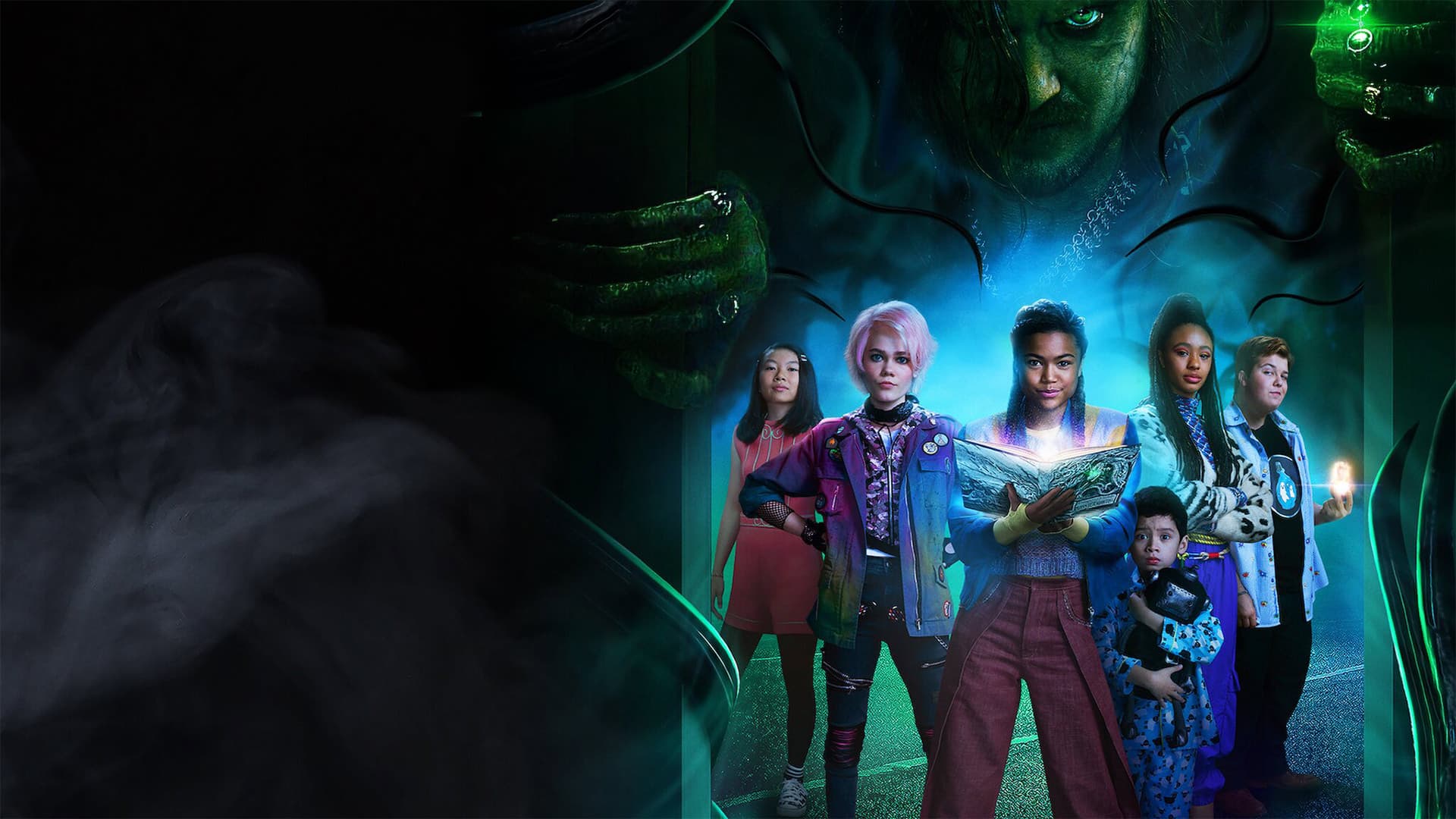 A Babysitter's Guide to Monster Hunting key art background