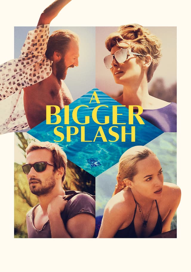 A Bigger Splash movie poster