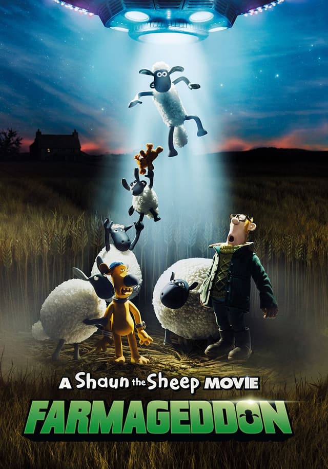 A Shaun the Sheep Movie Farmageddon movie poster