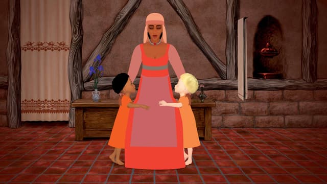 Azur & Asmar The Princes' Quest key art background