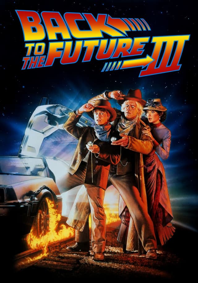 Back to the Future Part III movie poster