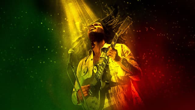 Bob Marley One Love key art background