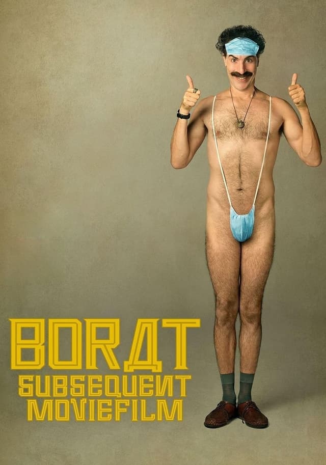 Borat Subsequent Moviefilm movie poster