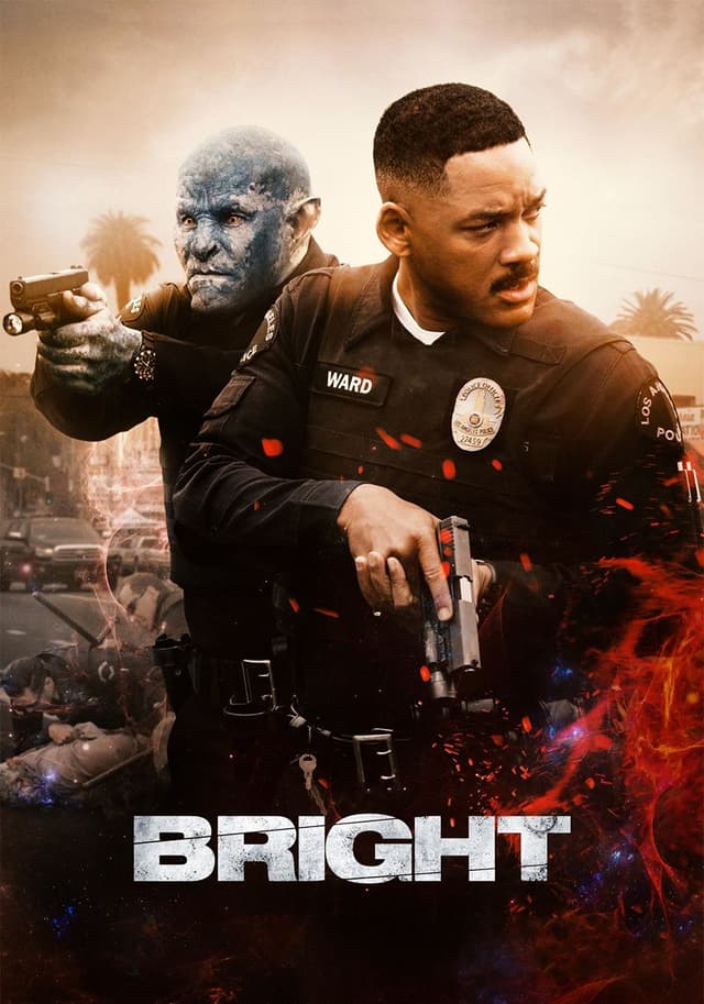 Bright movie poster