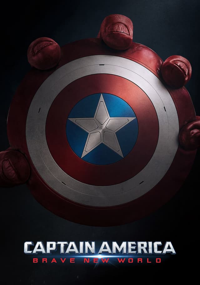 Captain America Brave New World movie poster