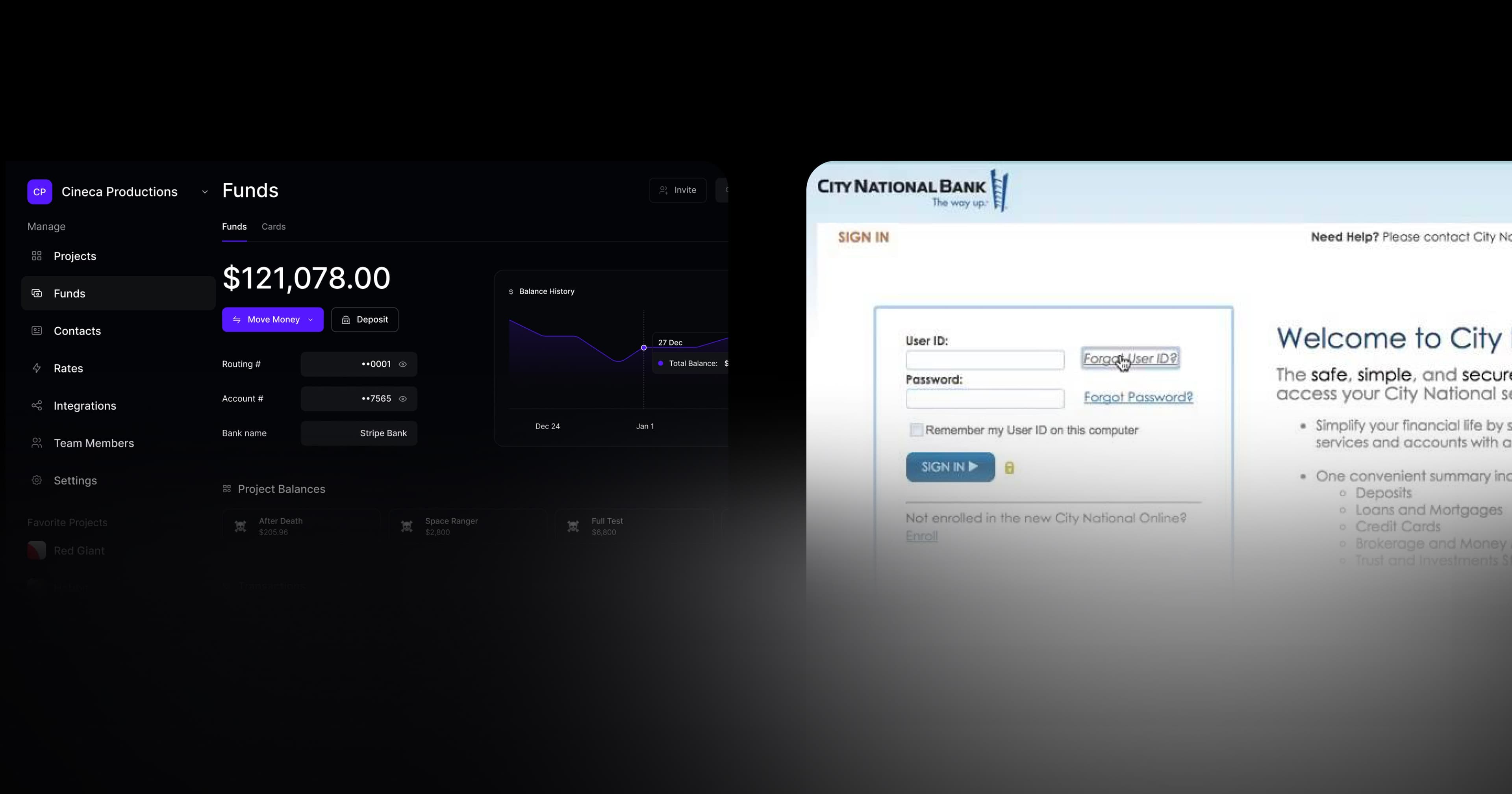 Compare Production Banking Services for Independent Film Projects