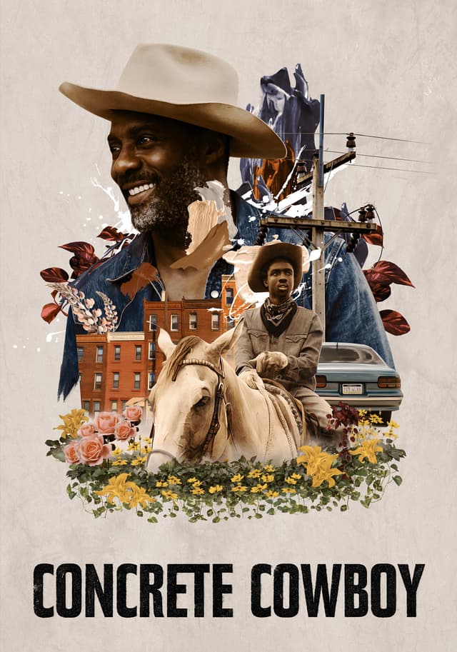 Concrete Cowboy movie poster