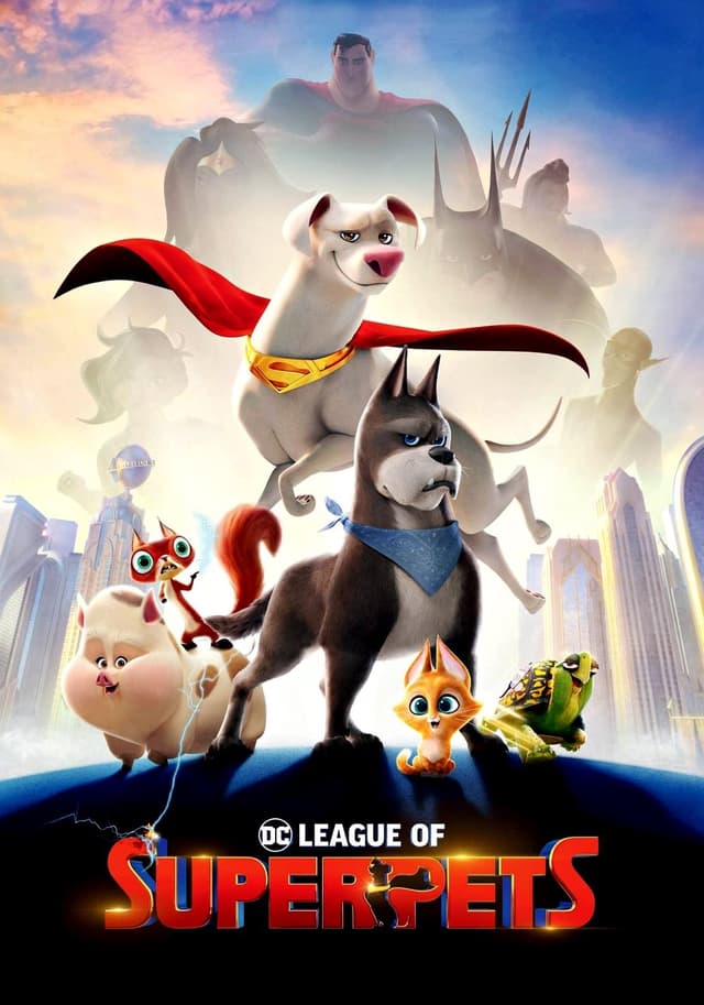 DC League of Super Pets movie poster